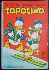 TOPOLINO LIBRETTO 372 - BUONO/OTTIMO FUMETTO DISNEY DEL 1963 - SI BOLLINO NO FIG