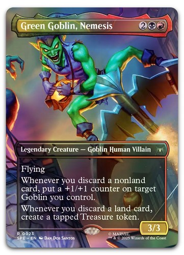 Green goblin nemesis senza - nemesis, (senza