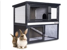 Conigliera con recinto