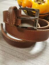 CINTURA IN CUOIO Groppone 4mm Uomo  ARTIGIANALE Idea Regalo Pezzi Unici