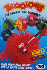 Pubblicità Advertising Werbung Italian Clipping 1992 TRUCIOLONES MULTICOLOR GIG.