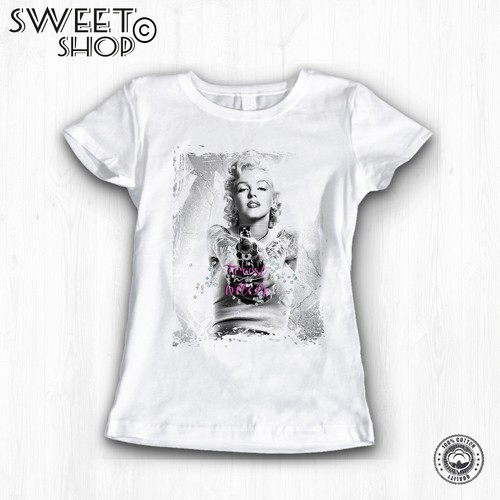 Shirt maglietta marilyn - t-shirt,
