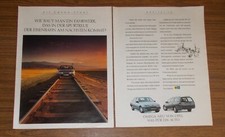 Rara pubblicità opel - pubblicità, omega