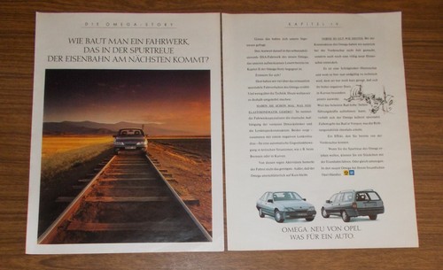 Rara pubblicità opel - pubblicità,