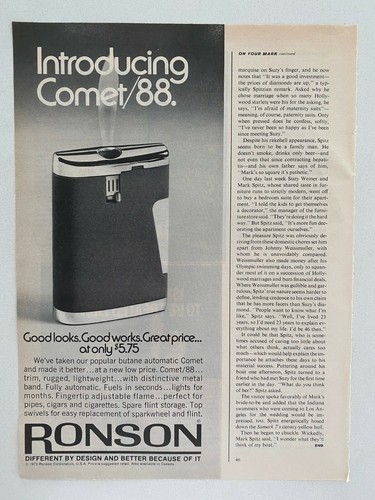 Pubblicità ronson butano - ronson,