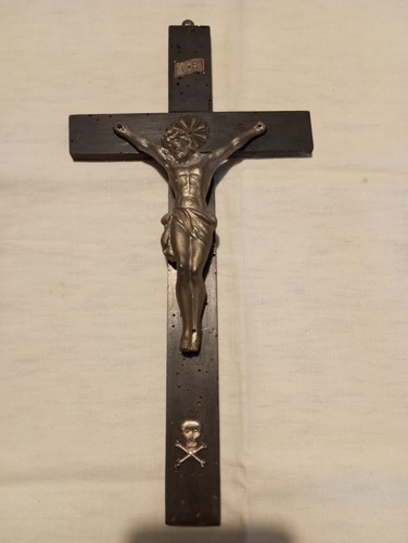Crocifisso antico legno - , e