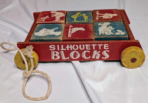 Blocchi legno vintage - blocchi,