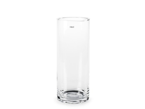 Vaso cilindrico in vetro - h&h,