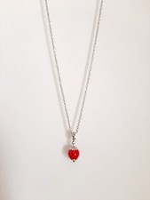 Collana 45 cm con pendente su