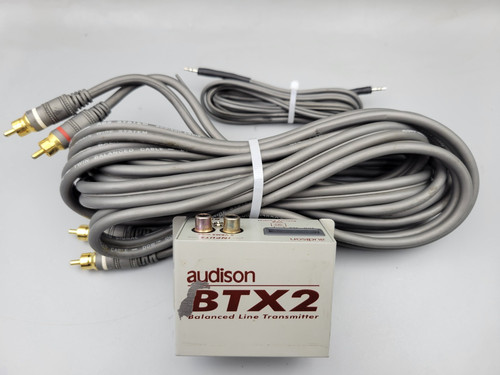 Audison btx2 balanced signal - audison,