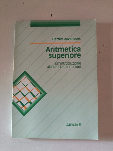 Aritmetica superiore - "", –