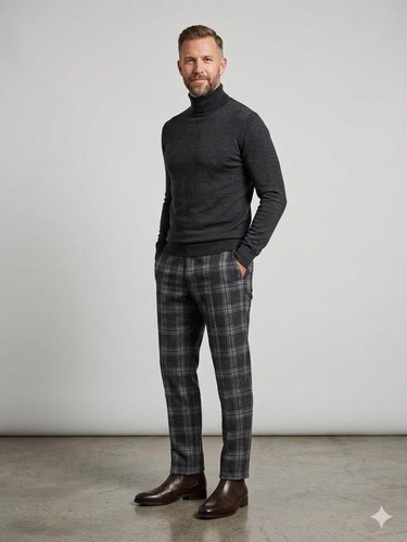 Pantalone uomo drumohr grigio - pantalone,