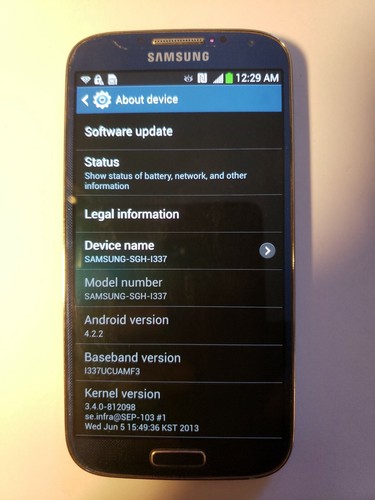 Samsung galaxy sgh - sgh-i337,