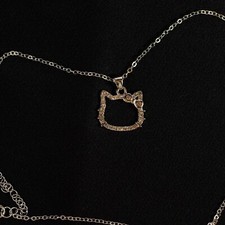 Hello kitty collana ciondolo - kitty,