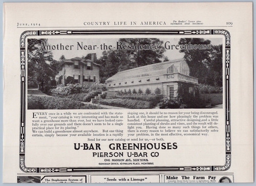 1914 pierson bar - 1914, greenhouses