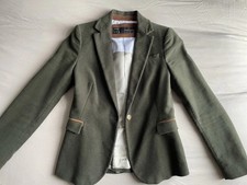 Blazer vintage Zara sartoriale verde scuro - taglia S
