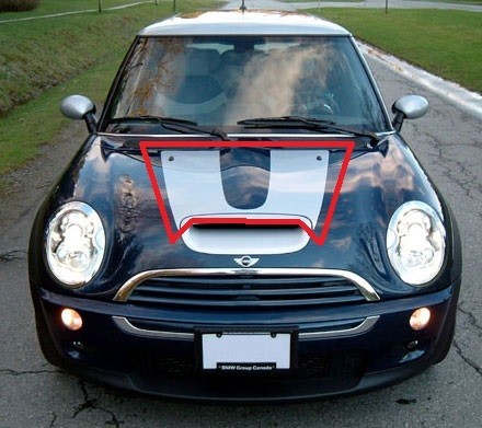 New adesivo decal cofano - adesivo,
