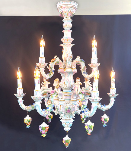 Grande lampadario stile