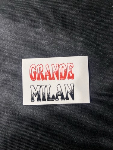 Milan squadra mia figurina - milan,