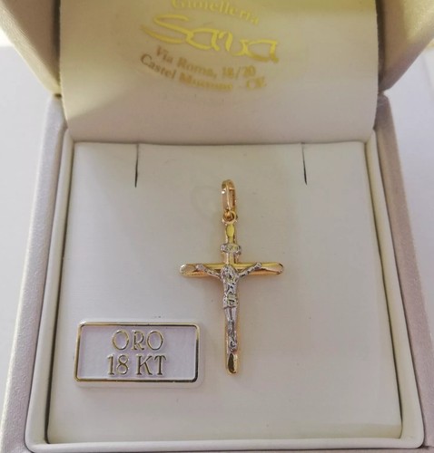 Croce scatolata ciondolo - croce,