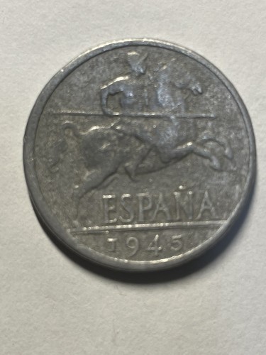 1moneta spagnola espana 1945 - 1moneta,