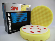 3M TAMPONE SPUGNA LUCIDATURA ONDULATO GIALLO 50488 150MM PASTA POLISH PERFECT