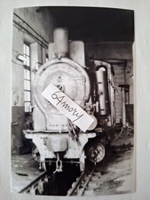 Fotografia Rimessa di Castelvetrano Locomotiva a vapore R302.028 Aprile 1971