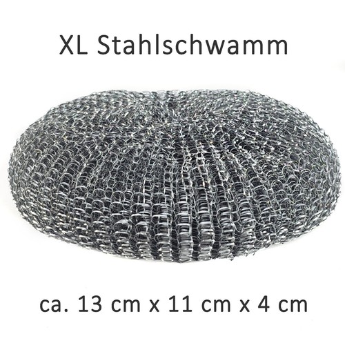 Spugna acciaio 50 pz - acciaio, xl