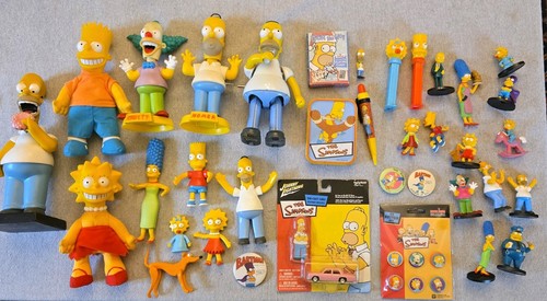 Lotto giocattoli simpson - lotto,