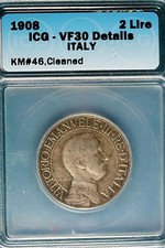 1908 ICG VF30 Details Italy 2