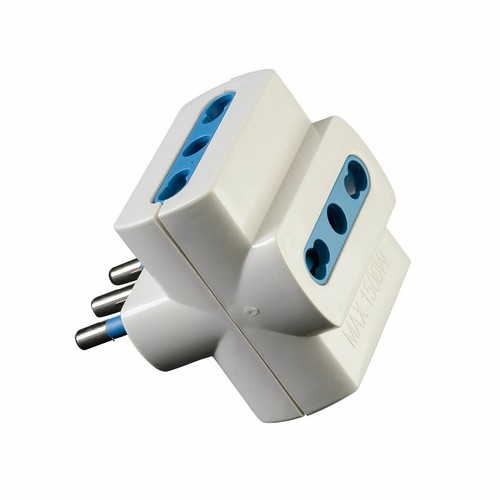 Adattatore triplo con spina - con,
