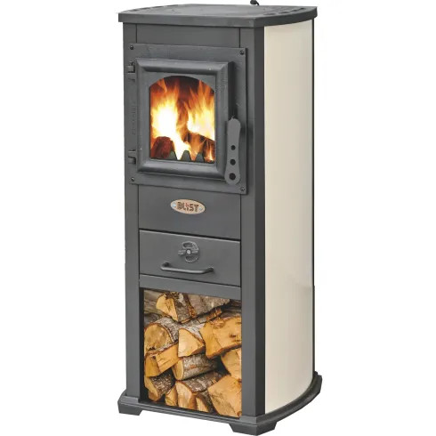 Stufa legna 5kw beige - stufa, a