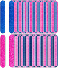 100 Pezzi Lime per Unghie 180/240 Lime Unghie Professionali, Limette per Unghie 