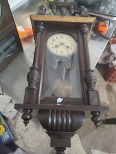 Orologio A Pendolo Funzionante In Legno Completo Non So Nulla Vintage Antico 