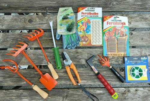 Kit set attrezzi giardino - attrezzi,