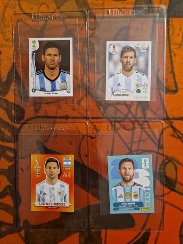 Lionel messi panini fifa world - panini,