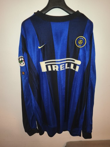 Maglia calcio inter milan - milan, 1999