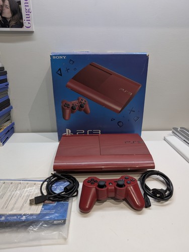 Console ps3 super slim rossa - console,