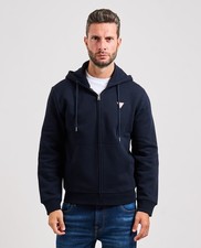 Felpa con zip mini triangolo