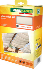 Tenda Vela Parasole per Tendicorda, Protezione Solare, Pergola O Giardino D'Inve