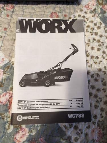 Rasaerba senza fili - worx, 36v
