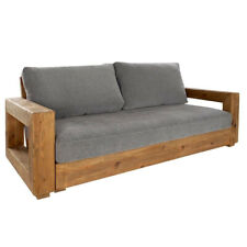 DIVANO ETNICO LEGNO MASSELLO