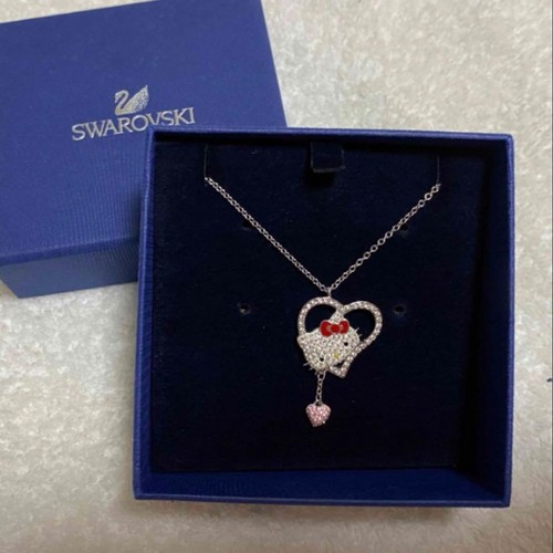 Collana swarovski hello - swarovski, kitty