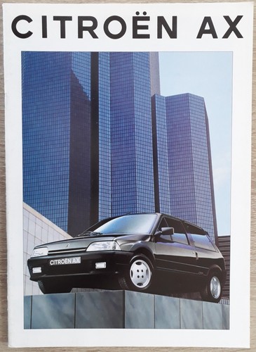 Brochure gamma citroen 1993 - brochure,