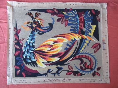 Tapisserie oiseau d or - tapisserie,