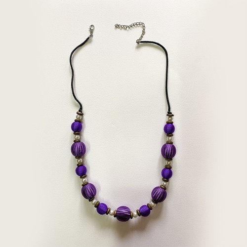 Collana boho con - boho, palline
