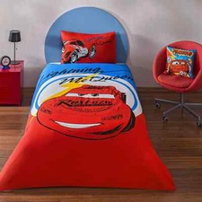 Set copripiumino singolo ufficiale Disney Cars McQueen - licenza Tac - 100% cotone