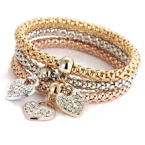 Bracciale donna set 3 - set, in