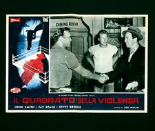 IL QUADRATO DELLA VIOLENZA fotobusta poster The Crooked Circle Boxe Ring DM6