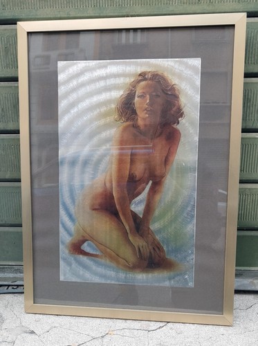Quadro nudo donna lastra - quadro,